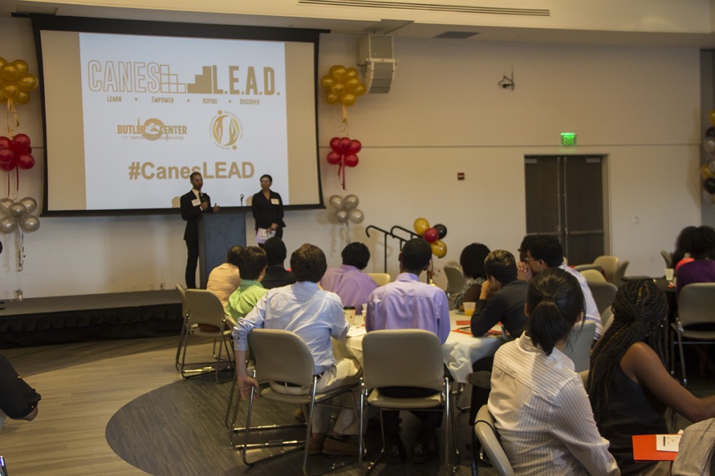 Canes L.E.A.D (Learn, Empower, Aspire, Discover), a one-day leadership conference, featured worksops and interactive sessions. The event took place on Saturday in the SAC ballrooms. Victoria McKaba // Staff Photographer
