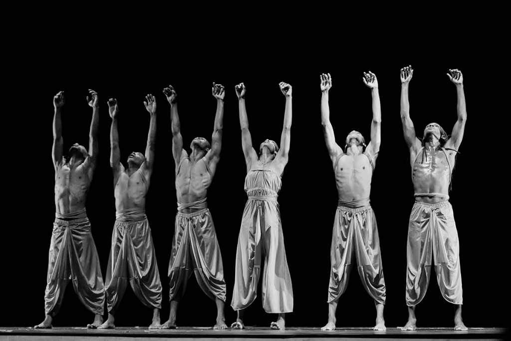 Ayikodans, a Haitian dance troupe, performed contemporary pieces related to spirituality and history at the Adrienne Arsht Center. Photo courtesy Marie Ostensson