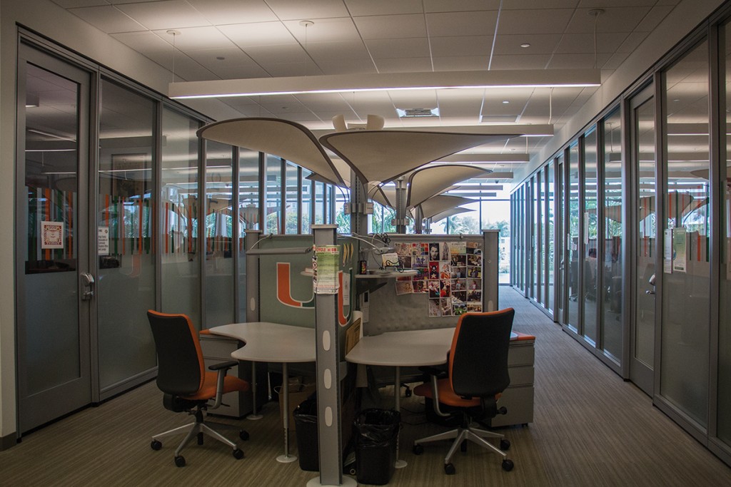 The student organization suites in the Shalala Student Center is home to some of the student organizations on campus. The Student Center Complex Advisory Council announced office assignments on Friday.