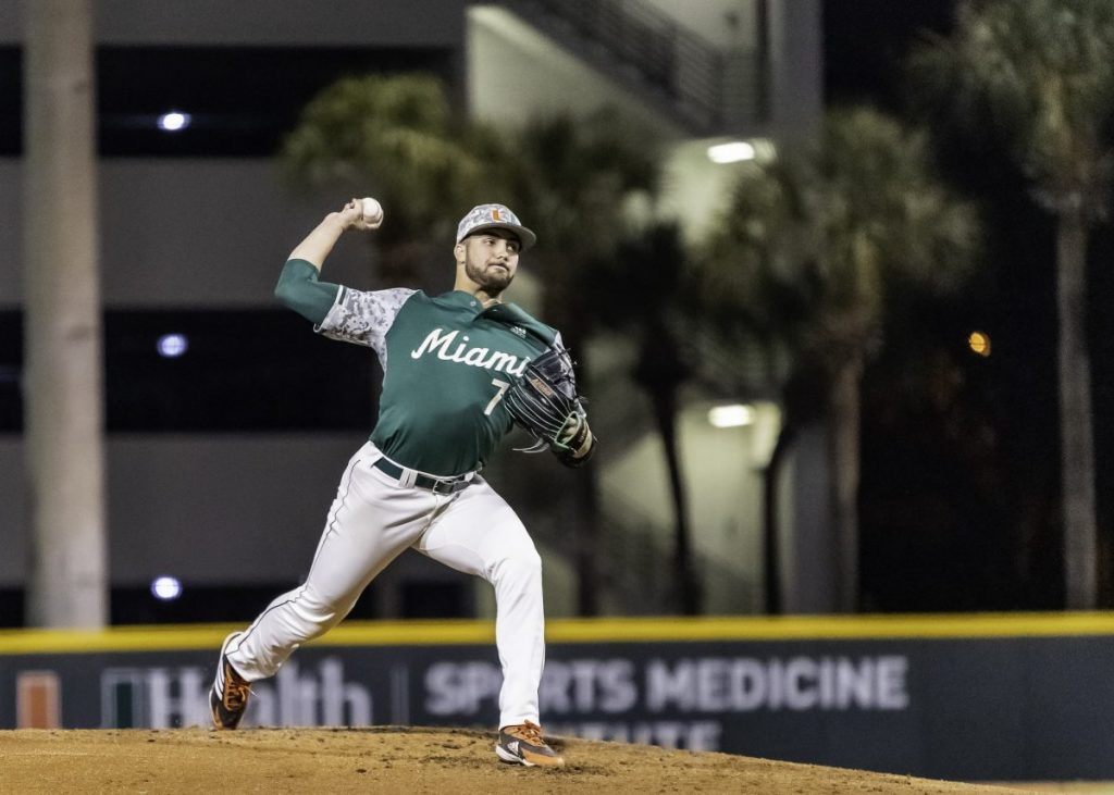 Chris McMahon threw a career-high 12 strikeouts in 6.2 innings.