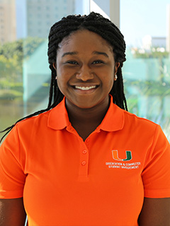 Doreen Gustave will be the first Black president of The President's 100, a selective group of student ambassadors that represent the university during tours and other events.