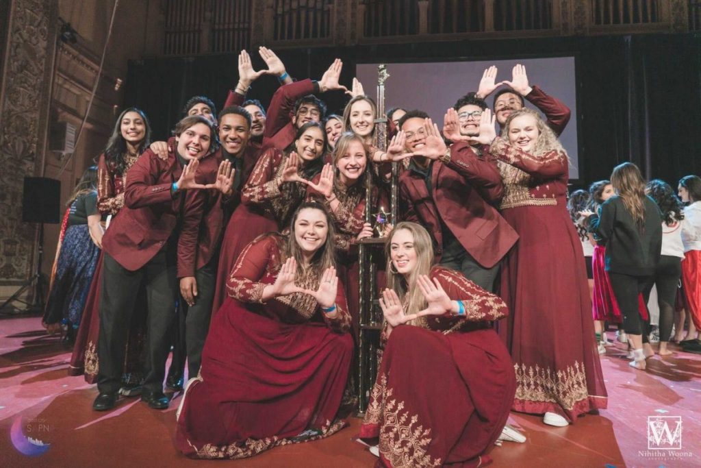 Tufaan -- UM's multicultural a capella group -- competes in the Steel City Sapna, a yearly competition held in Pittsburg, Pennsylvania.