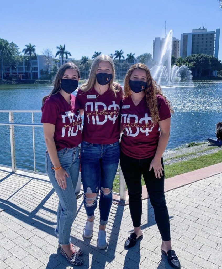 Pi Beta Phi, the newest sorority on campus, is undergoing its recruitment process now.