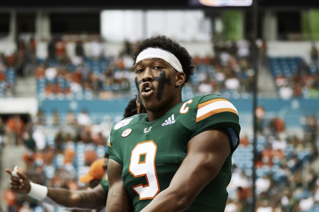 Former Miami tight end Brevin Jordan was selected by the Houston Texans in the fifth round of the 2021 NFL Draft.