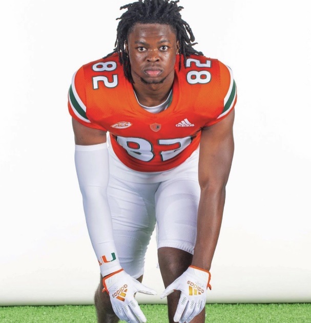 UM Football wide receiver Jarius Howard: “Rules on masks and things of that nature are inconsistent.’