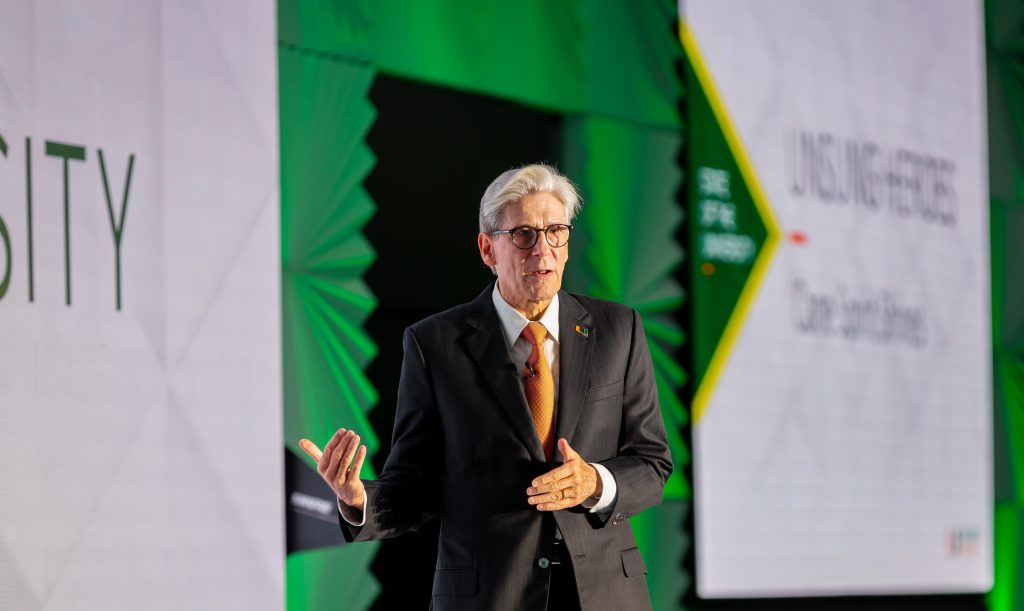President Frenk spoke about the university's COVID-19 response, decision to reopen to in-person learning and efforts to combat racial injustice at the 'State of the U' town hall Tuesday.