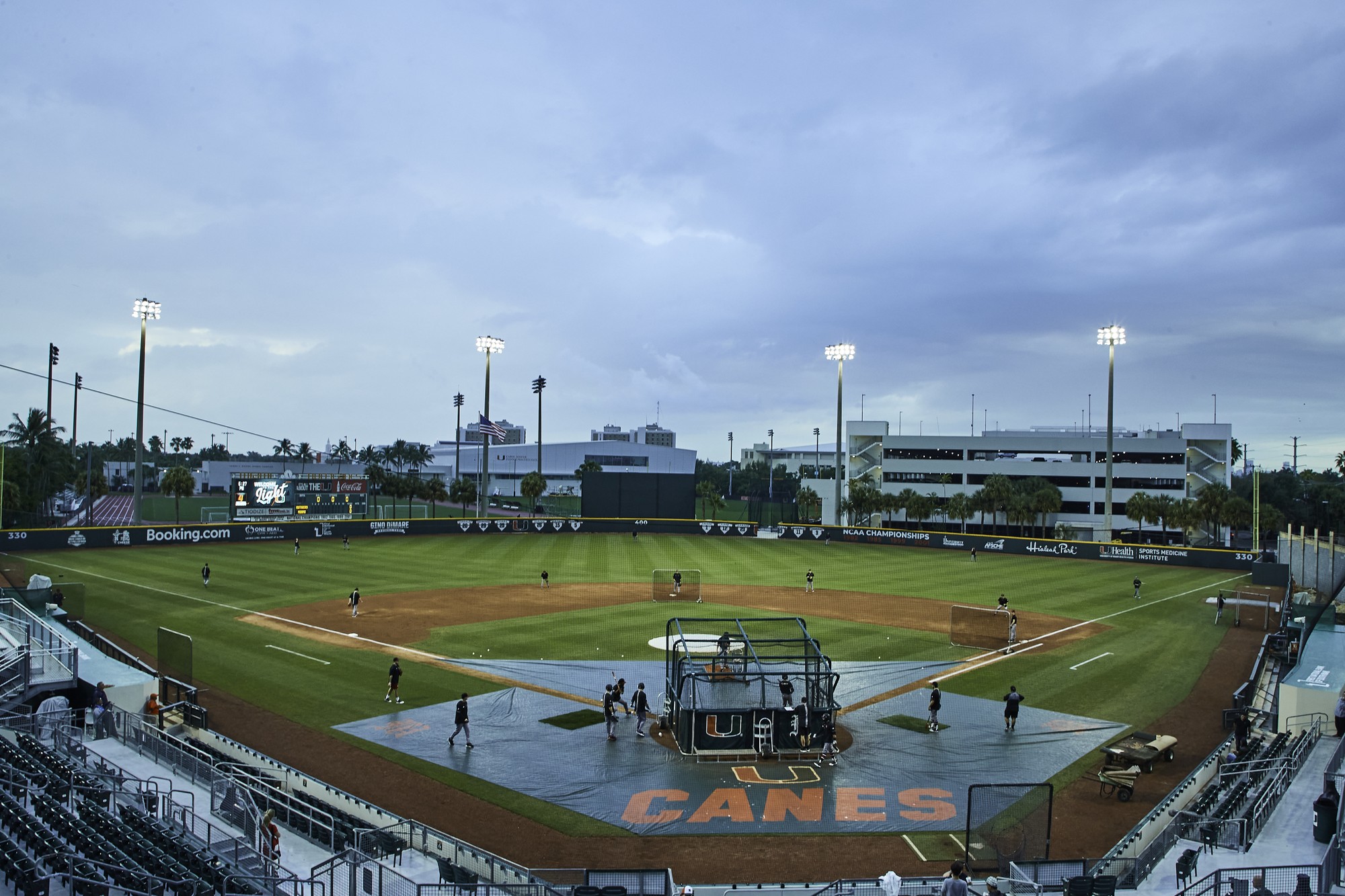Sparkle and shine: Mark Light Field receives $1.6 million upgrade courtesy  of DiMare family - The Miami Hurricane