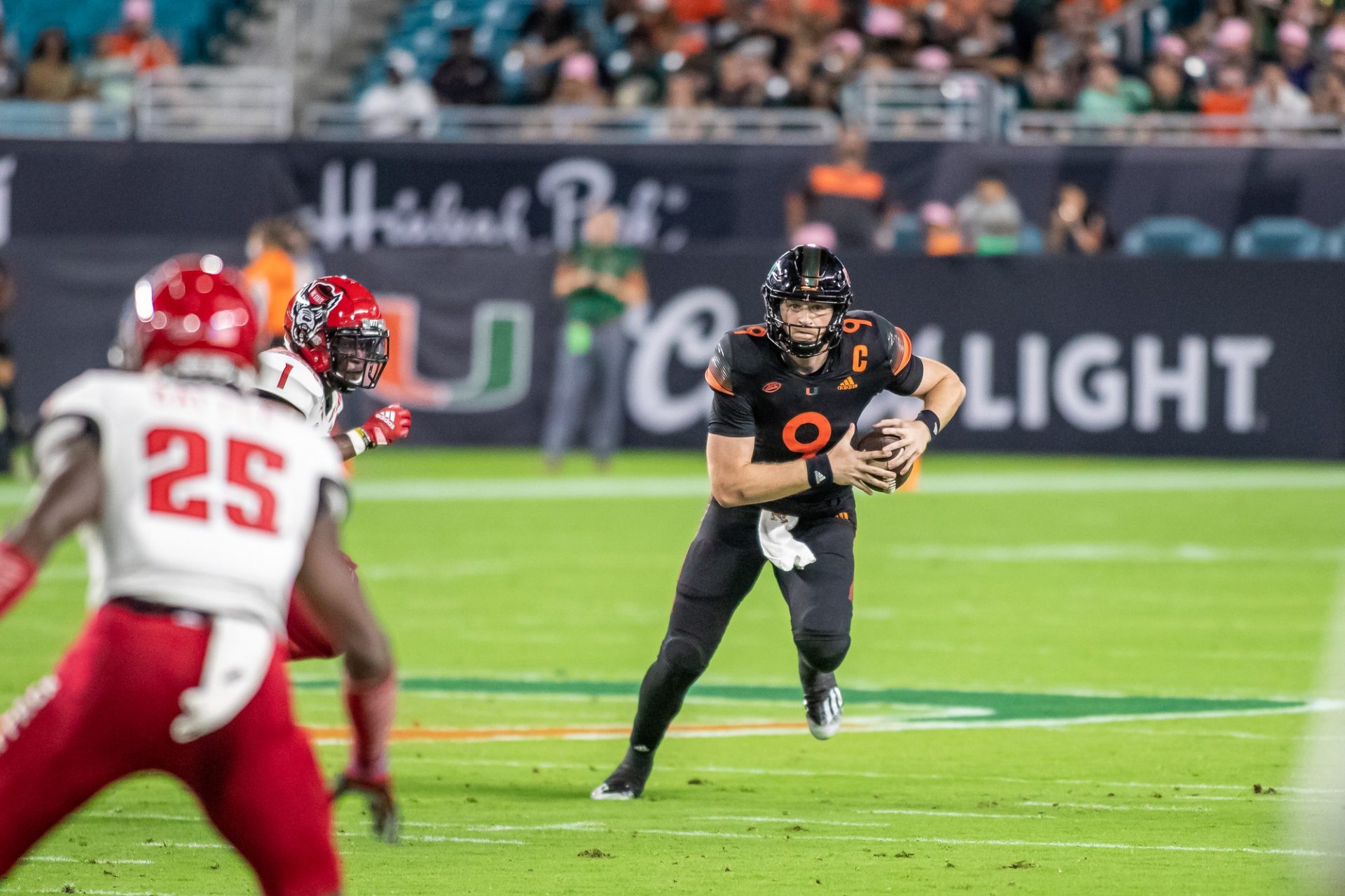 Van Dyke’s career afternoon fuels Hurricanes’ 3834 upset victory in Pittsburgh The Miami