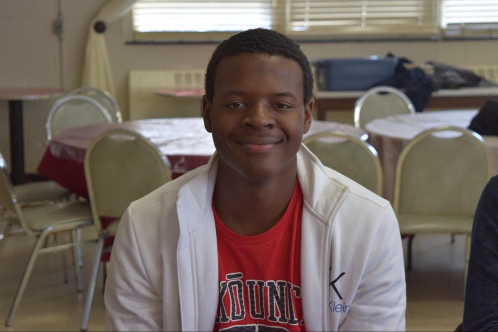 Jacques Calixte, a sophomore at UM studying health sciences and philosophy, first got interested in volunteer work in high school, when he and his football coaches noticed that the school's community service efforts did not serve other local communities.