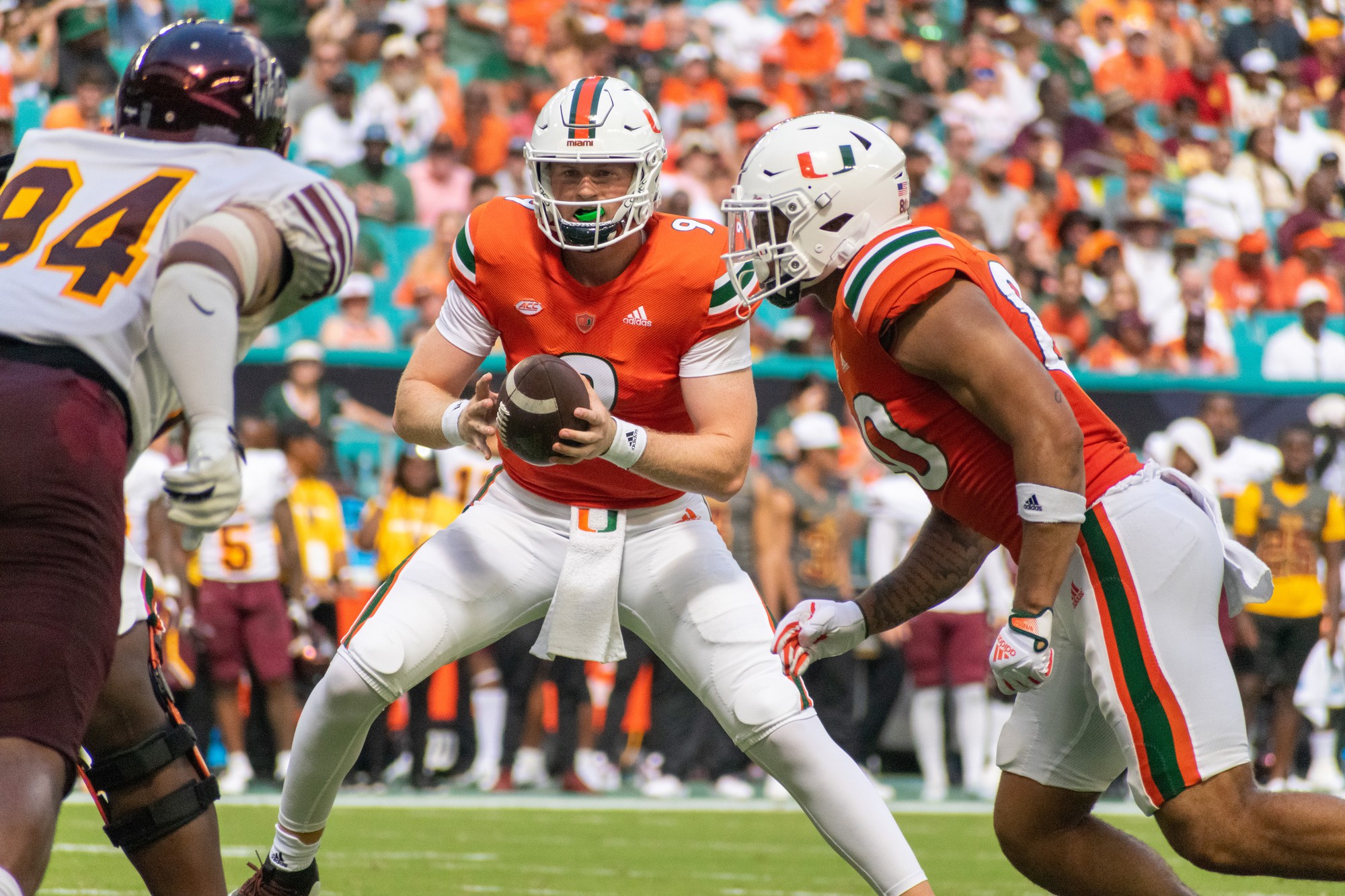 Canes Football Rushes For Seven Touchdowns Dominates Bethune Cookman Canes Football Rushes For Seven Touchdowns Dominates Bethune Cookman