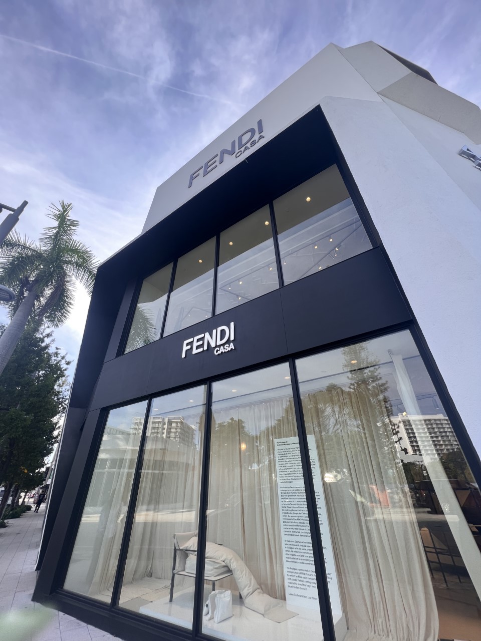 Fendi on X: The new #Fendi boutique located in the Miami Design