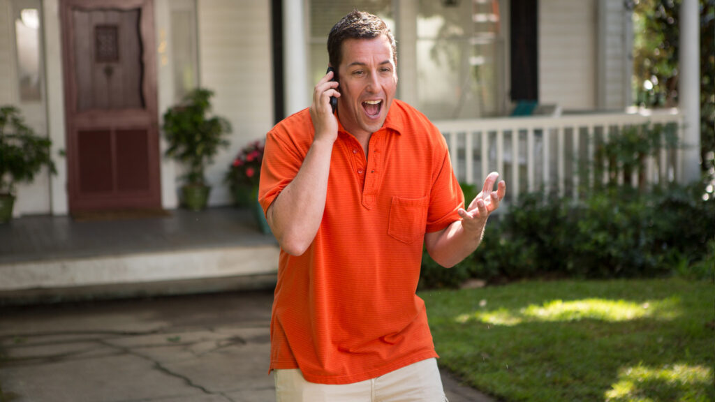 Adam Sandler stars in the Netflix movie "You Are So Not Invited to my Bat Mitzvah."