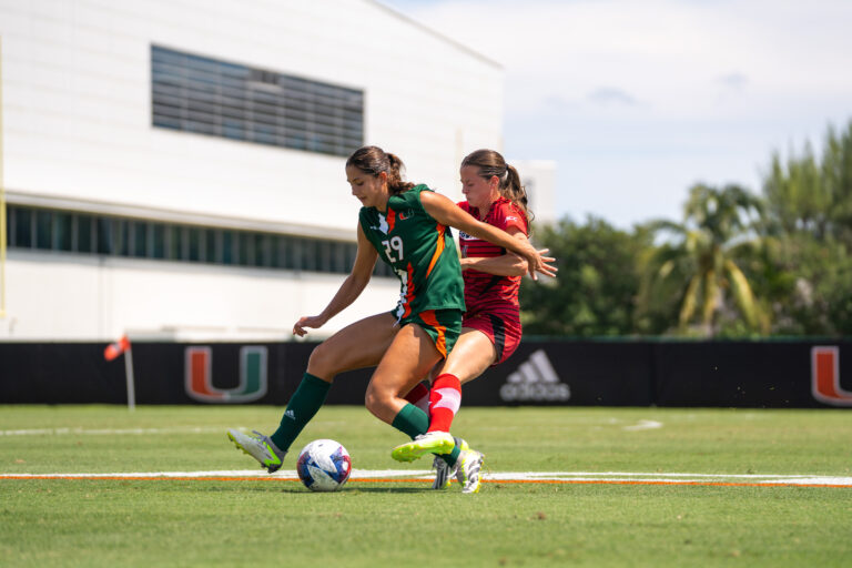 Wheeler’s heroic last-second goal lifts ‘Canes soccer over Louisville 1-0