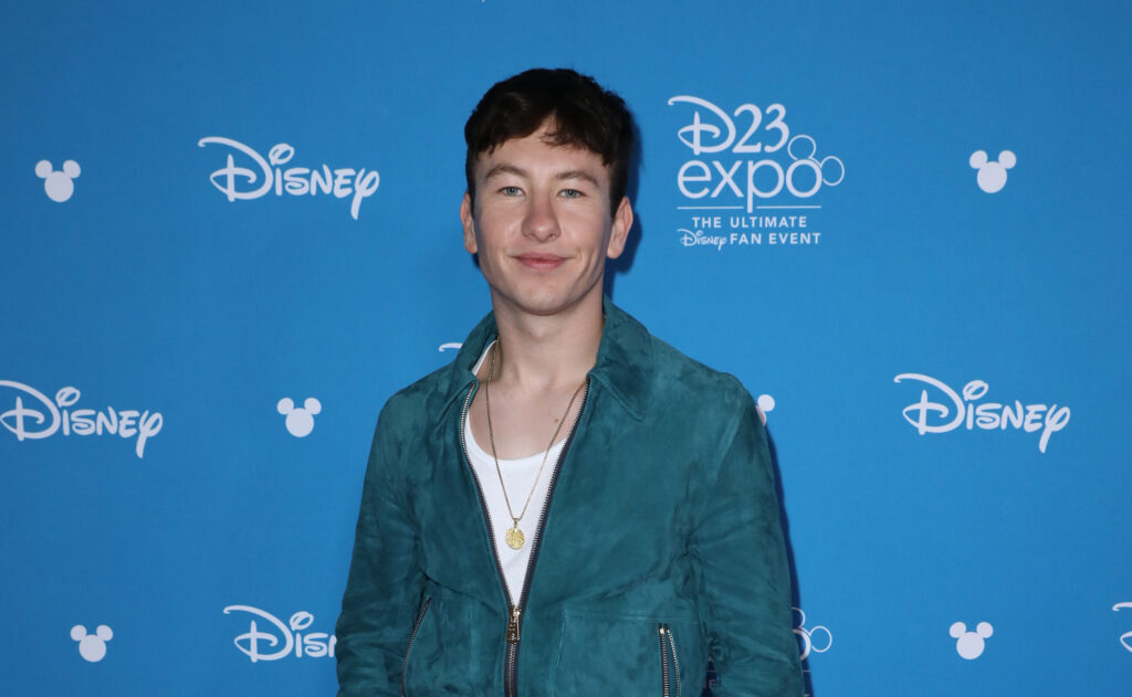 Barry Keoghan walks the red carpet at the D23 EXPO in Aug. 2019.