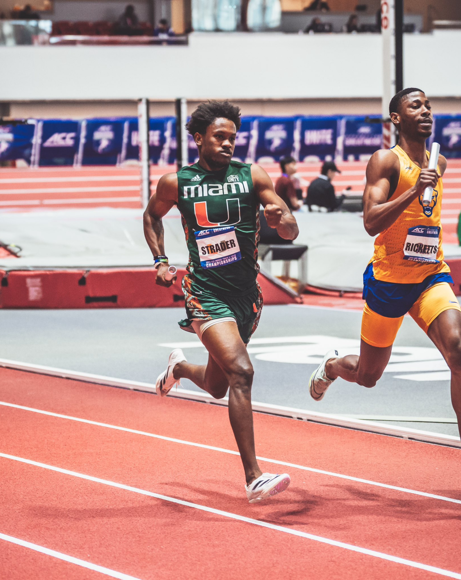 Miami sets records in the ACC indoor track and field championships
