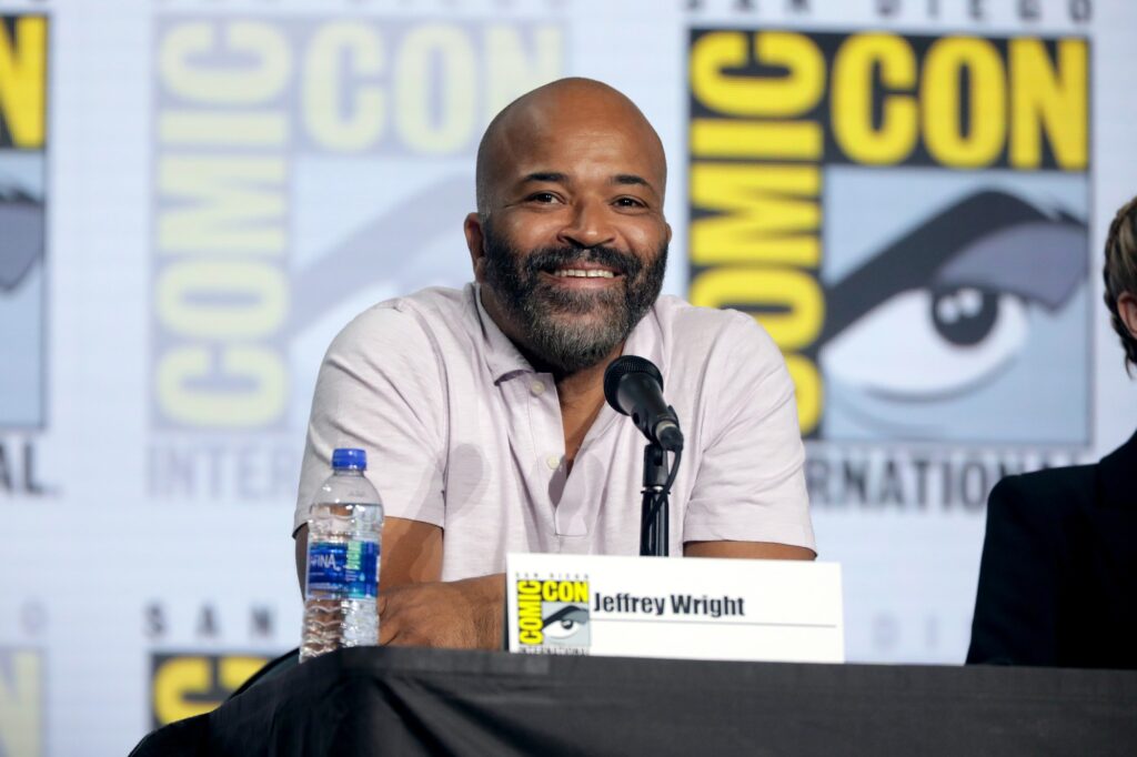 Jeffrey Wright speaks at the 2019 San Diego Comic Con International, for "Westworld," at the San Diego Convention Center in San Diego, California.