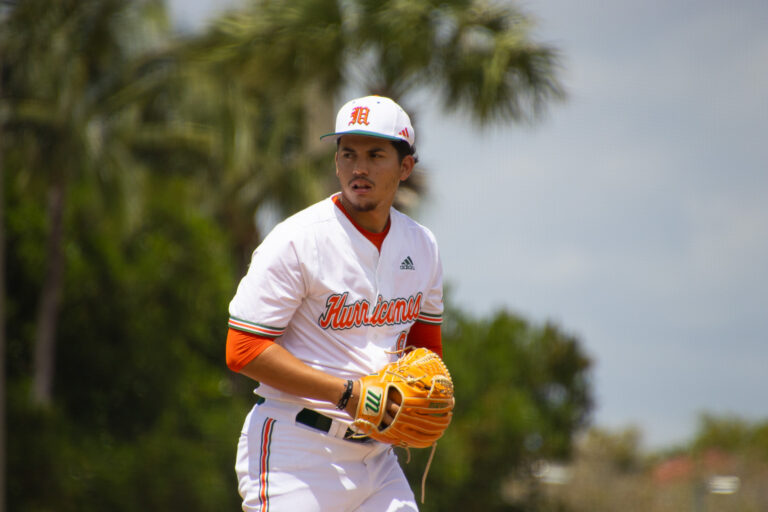 Miami pitching excels, but the bats can’t finish the job in 3-0 loss to FAU