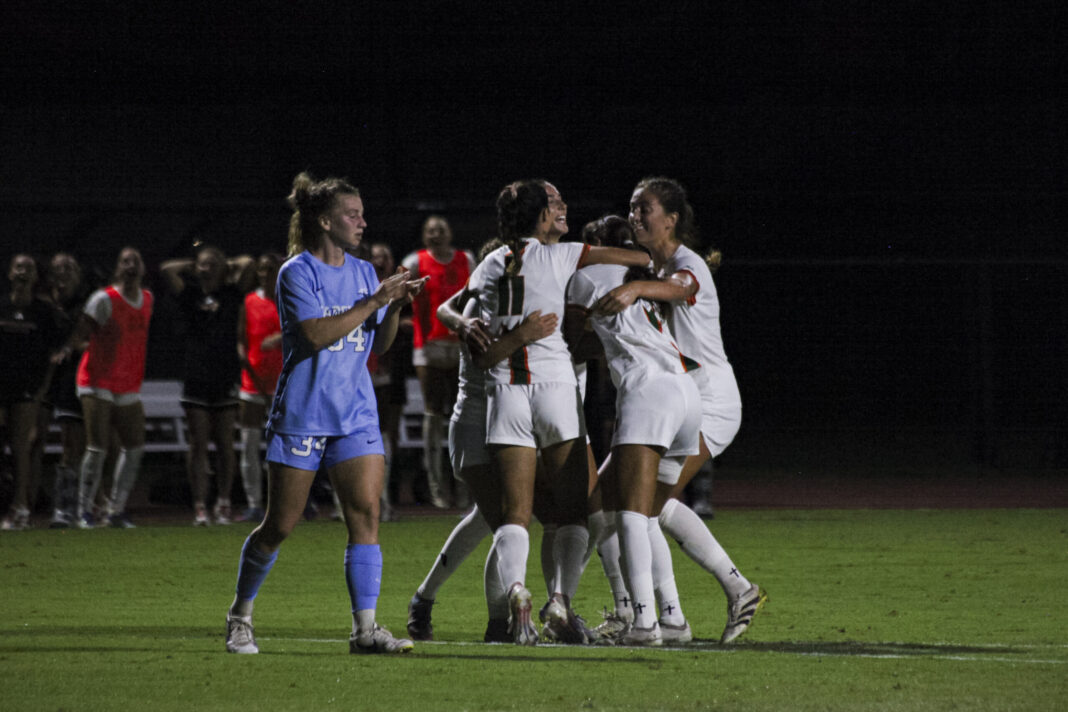 Women's Soccer vs. UNC-11