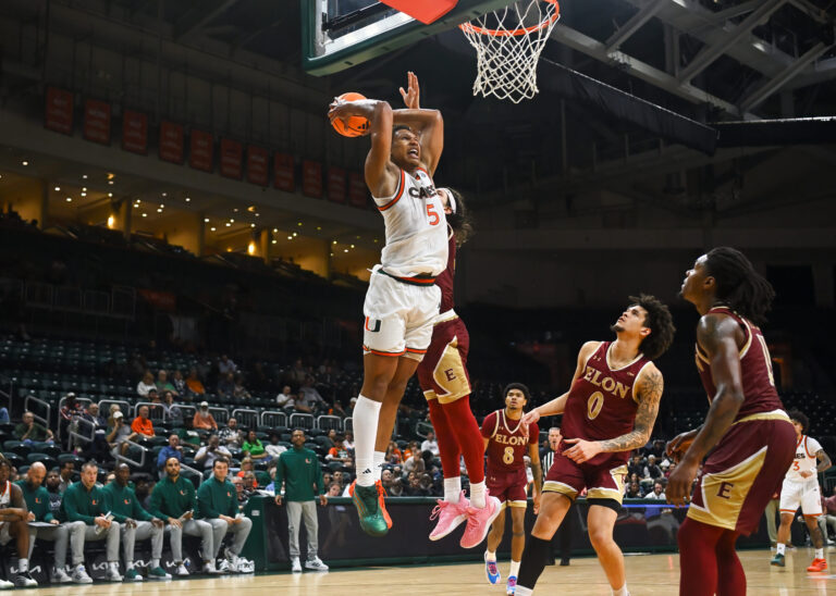 Hurricanes MBB close out ESPN Events Invitational with win over Georgetown 78-65