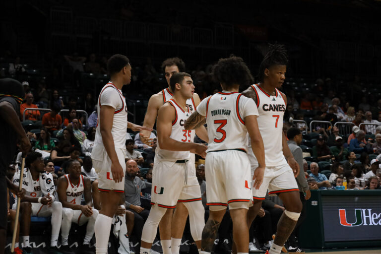 Hurricanes MBB unable to overcome shooting woes vs No. 10 Florida in 82-68 defeat