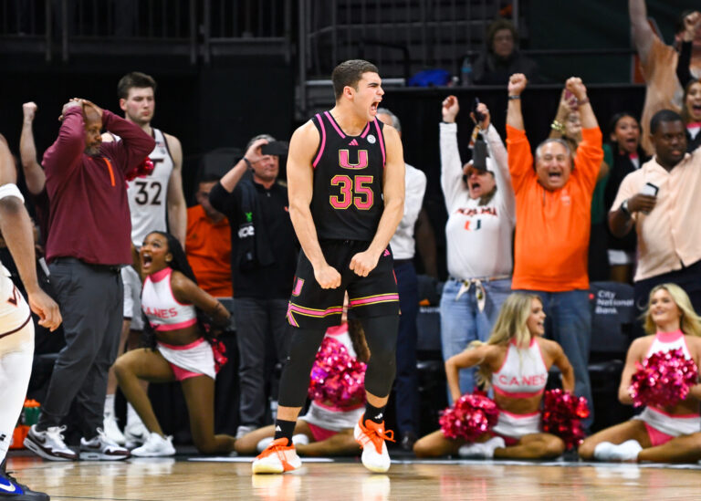 Cardiac Canes: Miami baseball and basketball deliver thrillers in a 30-minute span