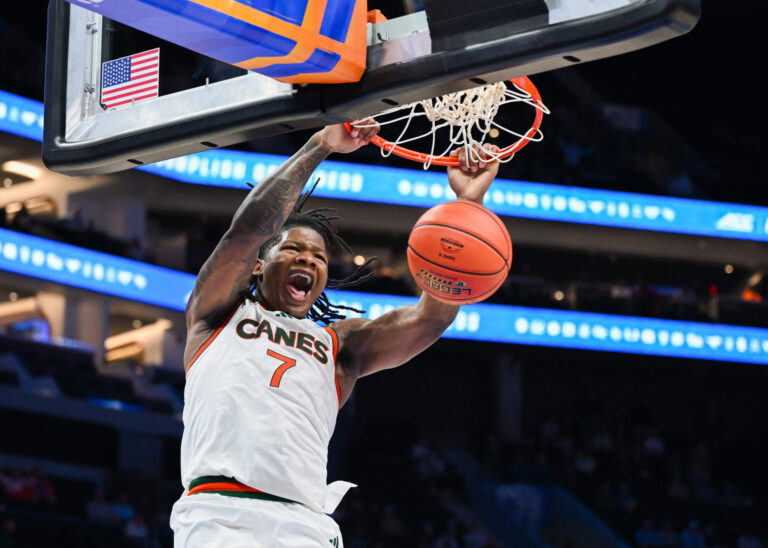 Miami rallies to defeat Louisville 78-73 in ACC Quarterfinals