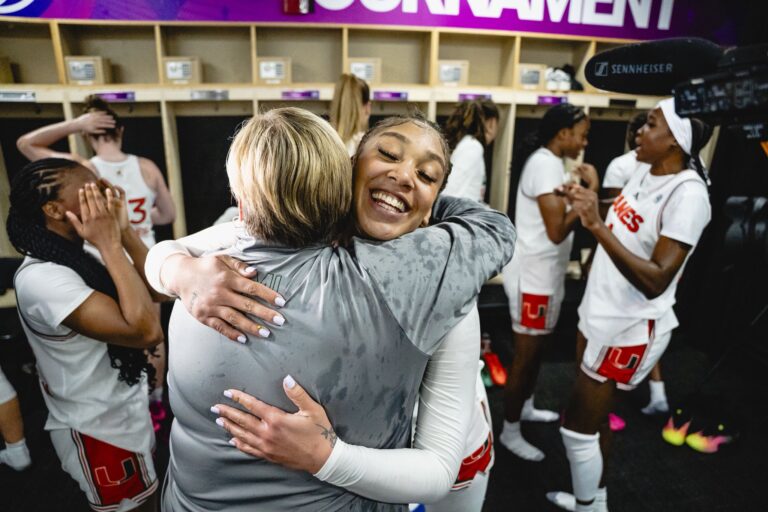 Miami survives late Stanford surge in Women’s ACC Tournament opener